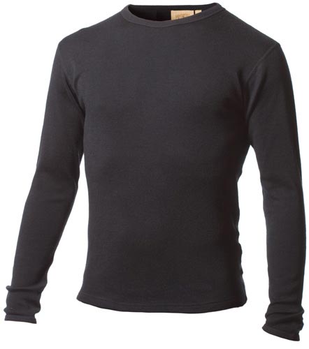 Minus 33 Mens Crew neck Zip Merino wool layer or sweater