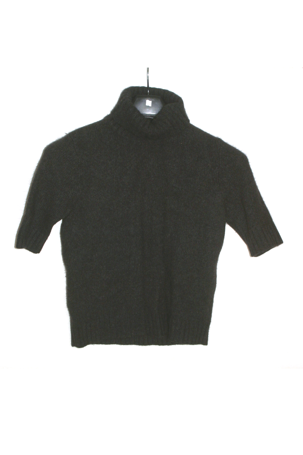 Thrift Shop Sweater Second Hand Lauren by Ralph Lauren Charcoal Med Turtleneck SS Top